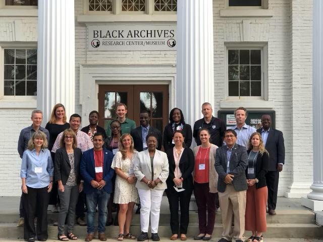 Consortium meeting attendees group picture