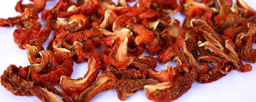 dried tomatoes photo by Brenda Dawson UC Davis