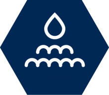 Soil and irrigation icon