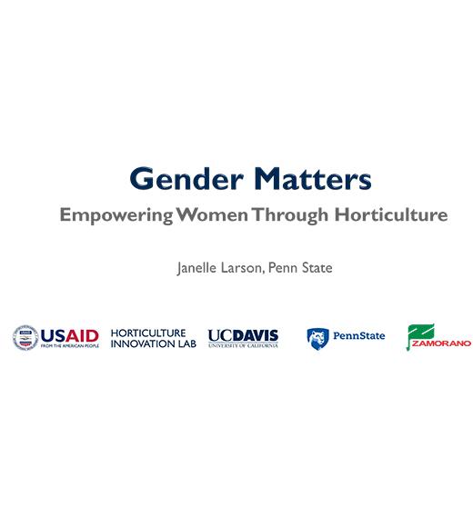 Gender Matters cover image