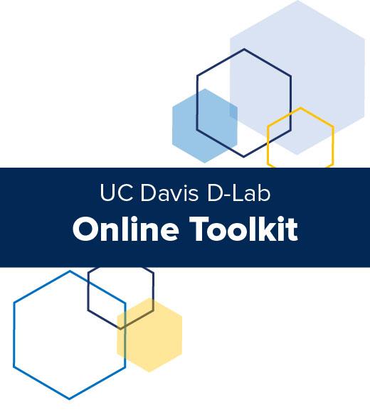 UC Davis D-Lab Online Toolkit graphic
