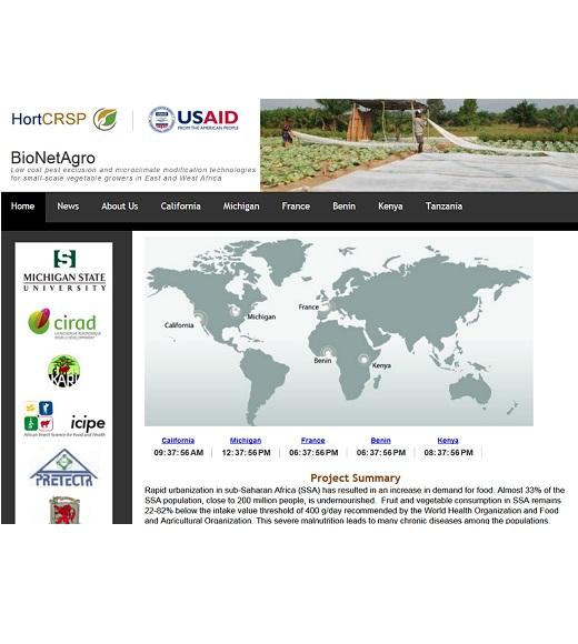 BioNetAgro homepage