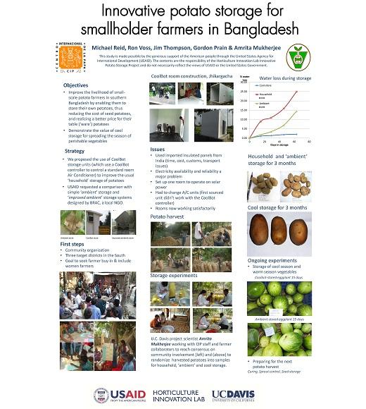 Poster: Innovative potato storage in Bangladesh
