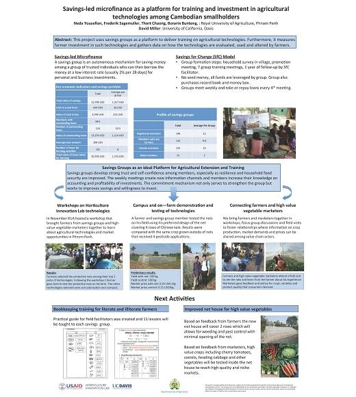 Poster: Rural investments in agricultural technologies