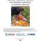 Improved vegetable production and mulching technology cover