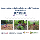 "Conservation Agriculture in Commercial Vegetable Home Gardens, IT WORKS!!!!" title slide