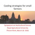 Title Slide: Sunset at the Royal Agricultural University