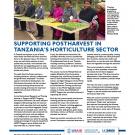 success story fact sheet - Supporting postharvest in Tanzania’s horticulture sector 