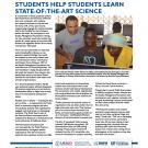 fact sheet- Trellis students help students learn state-of-the-art science