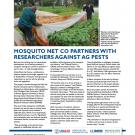 fact sheet- Mosquito net co partners with researchers against ag pests 